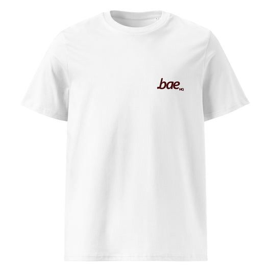 White/Burgundy T-Shirt